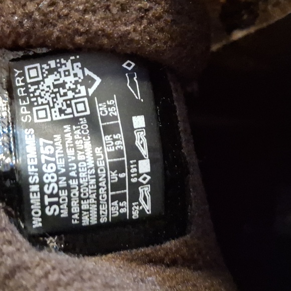 Sperry Leopard Pattern Boots with Black and Tan NWOT !! Size 8.5 - Picture 7 of 8